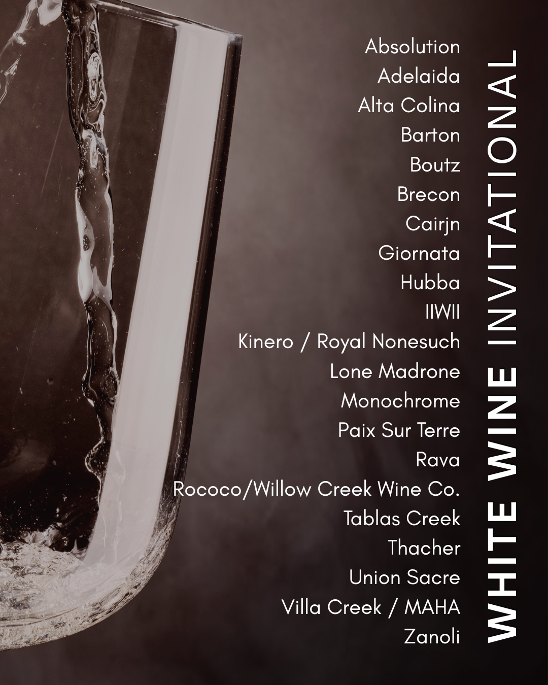 White Wine Invitational