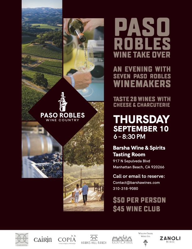 Paso Robles Wine Take Over
